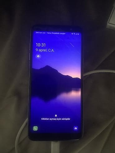 a6 ekran: Samsung Galaxy A6 Plus, 64 GB, rəng - Gümüşü, İki sim kartlı — 2