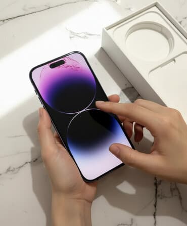 IPhone 14 Pro, Deep Purple, Simsiz şarj lalafo.az -da IPhone 14 Pro, Deep Purple, Simsiz şarj