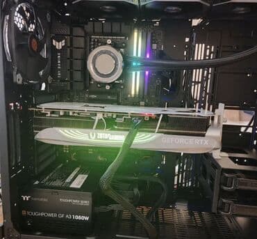 komputer işləri: Ram 192 GB. əməliyyat bloku, Prosessor: AMD Ryzen 9 7950X Video kart — 4