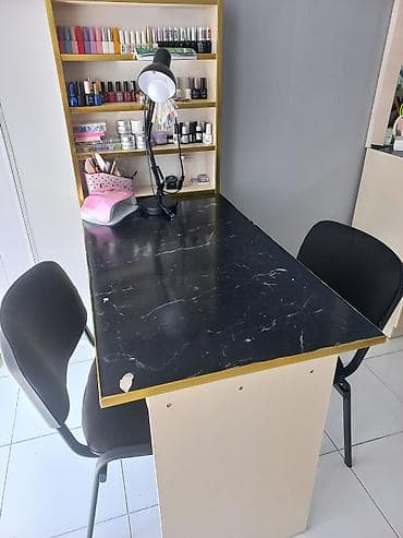 parta satılır: Gözəllik salonu avadanlığı və mebel dəsti - Manikür/gel-lak iş — 1