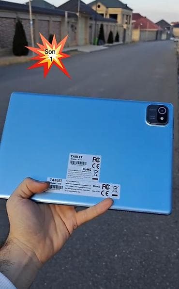 Skanerlər: Məhsul: Tablet PC – Model: K10 (etiket üzrə) Xüsusiyyətlər: - Korpus — 1