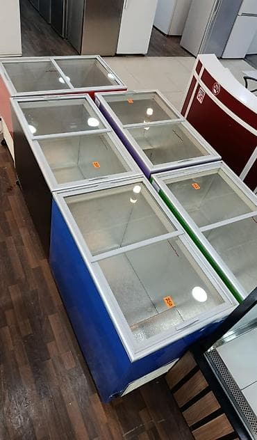 витрин: Köməkçi tip şüşə qapılı dondurucu vitrinlər - Tip: Üstü sürüşən şüşə — 1