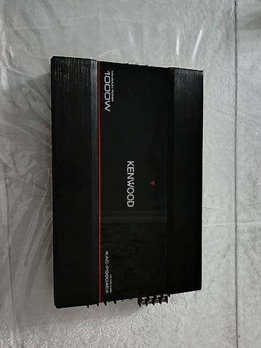smart saat apple: Kenwood KAC-PS8004EX avtomobil gücləndiricisi - Maksimum güc: 1000W - — 1