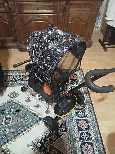 3 tekerli velosiped usaq ucun: Uşaq üçtəkərli velosipedi (valideyn idarəetmə tutacağı ilə) - 3 — 4