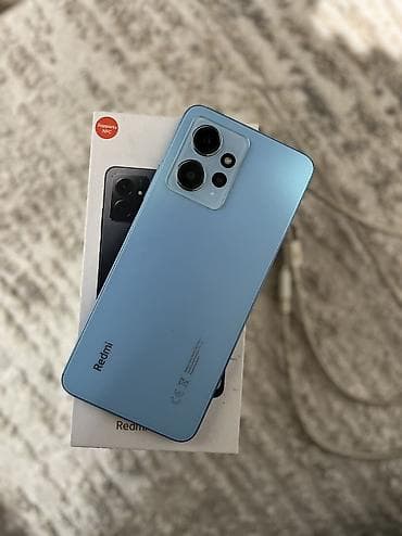 redmi buds 3: Redmi Note 12, 128 GB, rəng - Mavi, Barmaq izi, Face ID — 4