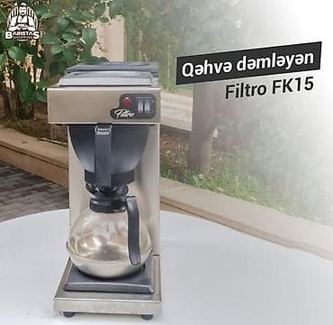 3 birinde printer: Qəhvə dəmləyən Filtro FK15 - Modell: Filtro FK15 filtir qəhvə — 1