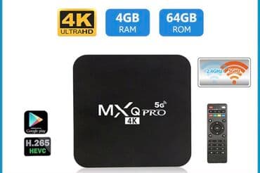 tv android box: Yeni Smart TV boks Pulsuz çatdırılma, Ünvandan götürmə — 19