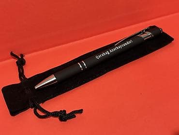 3d rucka: Qarabağ Azərbaycandır! yazılı qələm - Korpus: mat qara örtüklü — 5