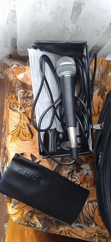 karaoke mikrafon: Shure SM58 dinamik vokal mikrofonu – əfsanəvi kardioid yönlü nümunə — 3