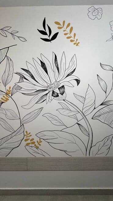 Fasad üçün boyalar: Divar rəsimlərinin çəkilməsi🎨 Instagram: art_sebet ////Tik-tok — 2