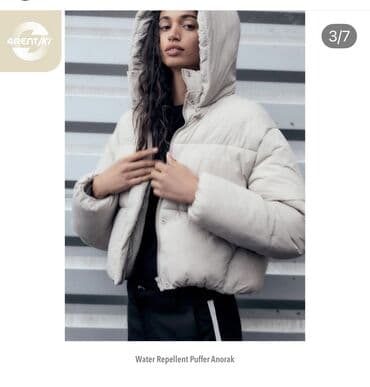 ucan teyyare oyuncaq: Zara qadın şişme kurtka
Su ve külek keçirmez model — 10