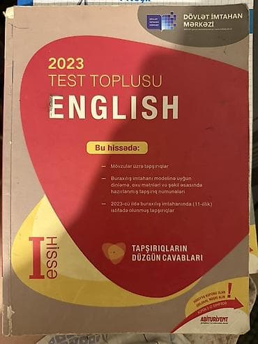 qantel satışı: Satılır: 9-cu sinif buraxılış imtahanına hazırlıq kitabları və DİM — 2
