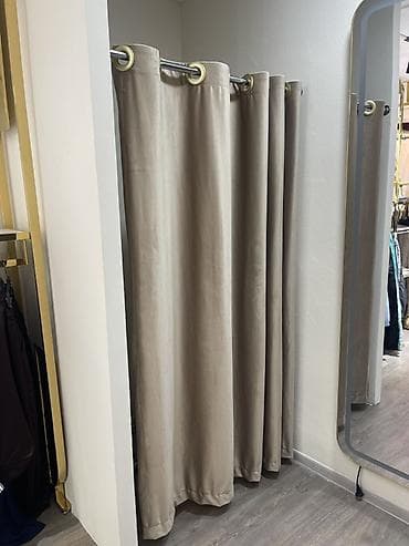 Yeni, Vilyur Pərdə, rəng - Bej, Ödənişli çatdırılma