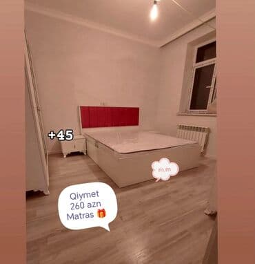 doşəmə taxtası: Yeni, İkinəfərlik çarpayı, Bazasız, Matras ilə, Siyirməsiz, Azərbaycan — 1