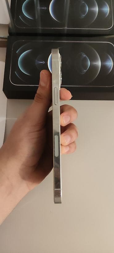iphone şəmkir: IPhone 12 Pro, 256 GB, Gümüşü, Face ID — 4
