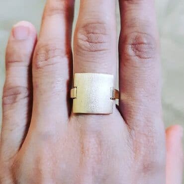 купить золотую цепочку в баку: Обручальные, Кольцо, Желтое золото, 585 проба, Без камня — 1