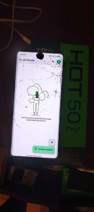 Infinix HOT 50 Pro+, 256 GB, rəng - Qara, Sensor — 2