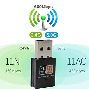 redmi pad 5: Wi-Fi 6 Adapter USB dual band Wi-Fi 6 adapter 600 Mbit/s 2,4 Ghz + 5 — 3