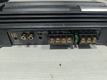 ses guclendirici: Sony Xplod XM-ZR602 avtomobil gücləndiricisi - Güc: 350W - Kanallar — 3