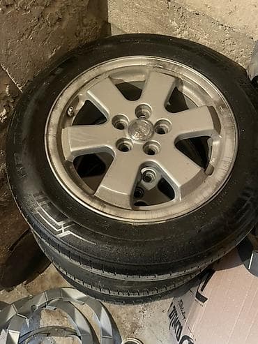 диски для джипов: Diskler yaxsi veziyyetdedir, kalpaklarida var,tekerler normaldi,R16 — 4