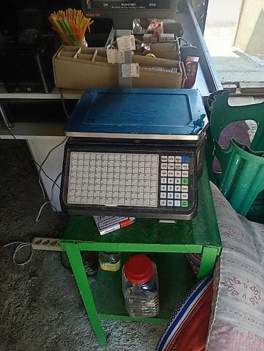 kasa masası: Mini market üçün tam avadanlıq paketi Kassa stolu Kassa — 7