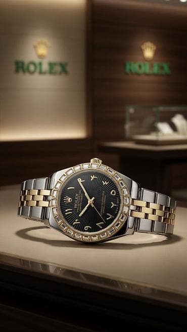 seko saat: Qol saatı, Rolex, rəng - Qızılı — 2