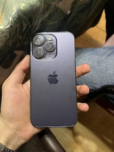 IPhone 14 Pro, 256 GB, Deep Purple, Face ID, Simsiz şarj — 1