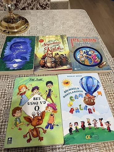 Velosiped aksesuarları: Uşaq ədəbiyyatı kitab dəsti Toplam 5 kitab: - Qış Gecəsi (qış mövzulu — 1