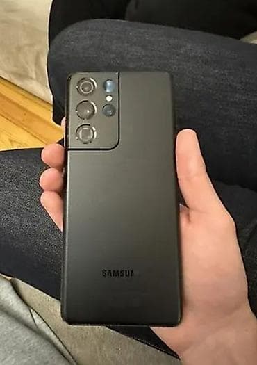 ssd har disk: Samsung Galaxy S21 Ultra 5G, 256 GB, rəng - Qara — 2