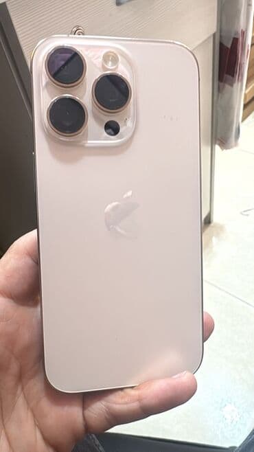 IPhone 16 Pro, 128 GB, Qızılı, Zəmanət, Face ID, Sənədlərlə