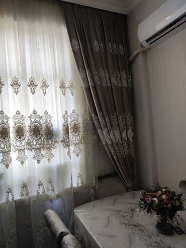 tul pərdə: Pərdə dəsti pəncərələrinizə zəriflik qatacaq. Tünd rəngli pərdələr — 3