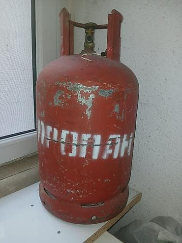 Qab-qacaq və mətbəx ləvazimatları: Qaz balonu – propan üçün - Həcm: təxmini 27–50 litr kateqoriyalı — 1