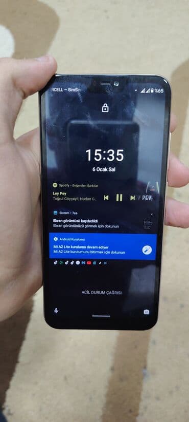 Xiaomi Mi A2 Lite, 64 GB, rəng - Qızılı, 
 Barmaq izi