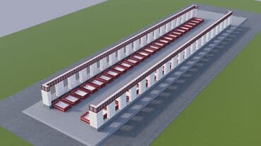 lazer yazı aparatı: Anbarların tikilməsi. Keyfiyyətli materiallarla işə start. Yüksək — 6