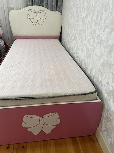 tek matras: Qız üçün, Yeni, Çarpayı, Matras ilə — 2