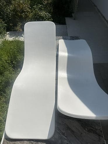 mehin mebel: Açıq havada istirahət üçün rahat şezlonq Minimalist görünüş, müasir — 3