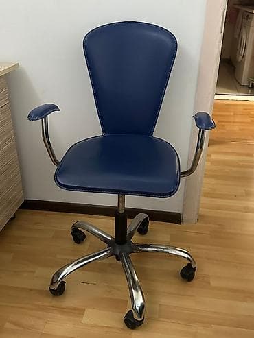 Офисная мебель: Salon və ofis üçün oturacaqlar dəsti 1) Salon kreslosu – qara dəri — 4