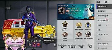 PUBG Mobile hesabı – BOSS_MARKA - Server: Avropa - Lv: 71, Klan — 1