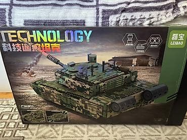 Детский мир: LEIBAO “TECHNOLOGY” uzaqdan idarə olunan tank konstruktor dəsti - — 1