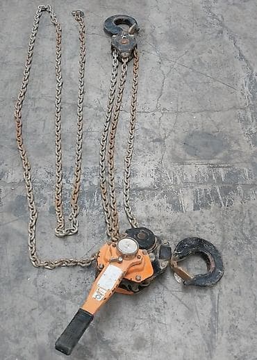 yevro sekilleri: Mexaniki zəncirli lever hoist (qol ilə idarə olunan tal) - Tip: əl — 1
