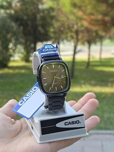 Личные вещи: Новый, Наручные часы, Casio, цвет - Черный — 1