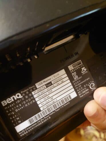 monitor: Monitor BENQ — 1