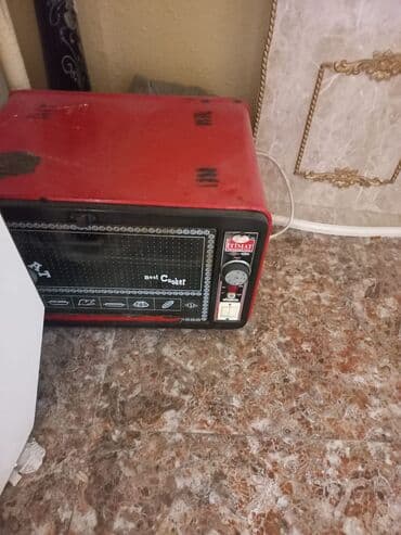 elif soba fiyatları: Duxovka Elektrik, rəng - Qırmızı, Quraşdırılan, İşlənmiş — 1