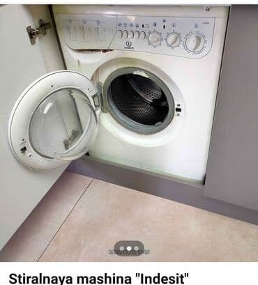 işlenmiş paltaryuyanlar: Srochno! Stiralnaya mashina "Indesit" model W125TX. V rabochem — 2