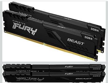 lalafo pc: Operativ yaddaş (RAM) Kingston, 16 GB, 3200 Mhz, DDR4, PC üçün, Yeni — 1