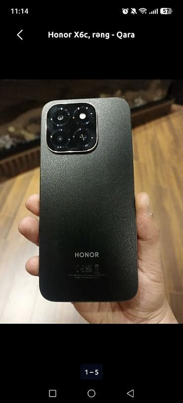 Honor X6c, rəng - Qara