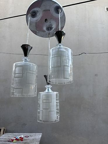ucuz çılçıraqlar: Çılçıraq, 3 lampa, Metal — 1