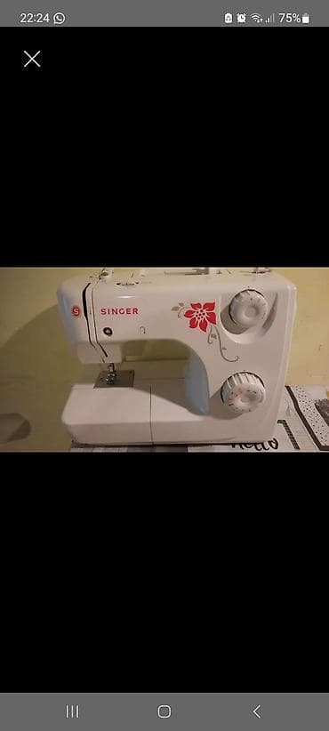 3 birinde printer: SINGER tikiş maşını. problemi yoxdur işləkdir sadəcə olaraq dala — 1