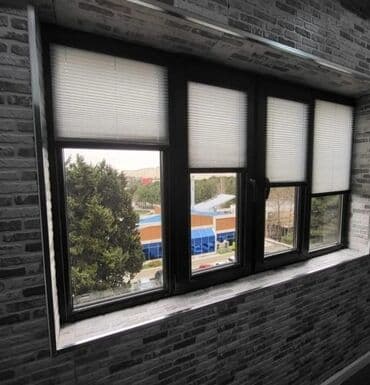 Süni güllər: Plisse jalüz pərdələr – pəncərə və balkon qapıları üçün funksional — 4