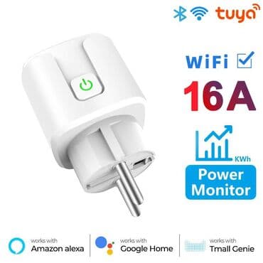 🔌 Smart Plug EU (WiFI) Standart 📌 Xüsusiyyətlər ⚡ Maksimum güc